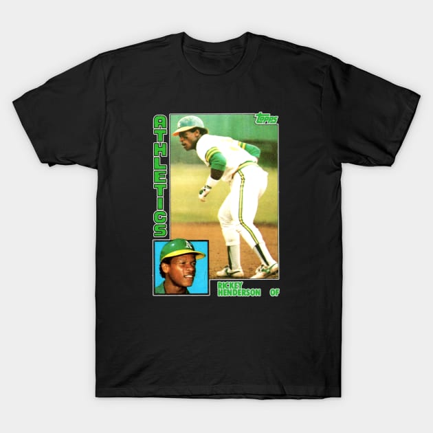 CARD Rickey Henderson Record Stealer T-Shirt by ngaritsuket